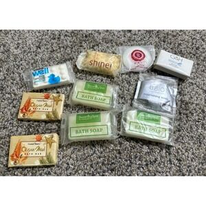 Luxury Hotel Resort Travel‎ Size Fine Mini Bar Soaps Sealed Lot Of 10